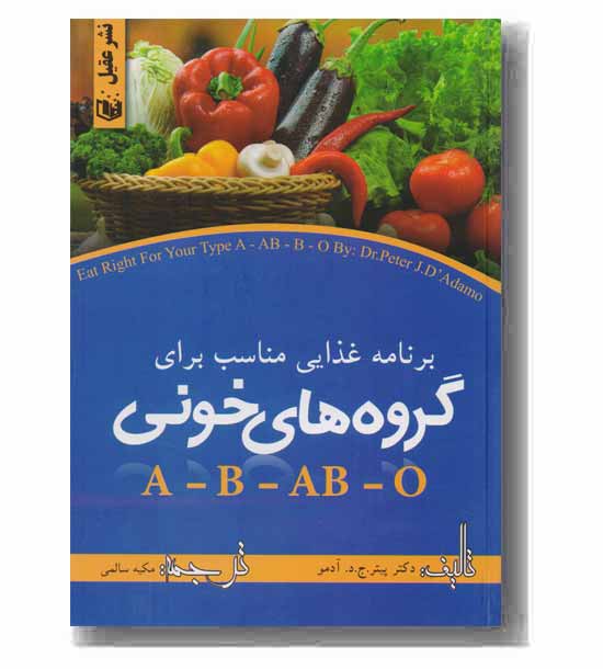 برنامه غذایی مناسب برای گروه های خونی A , B , AB , O