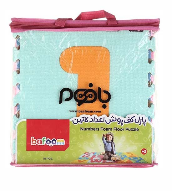 پازل فومی کف پوش اعداد لاتین بزرگ