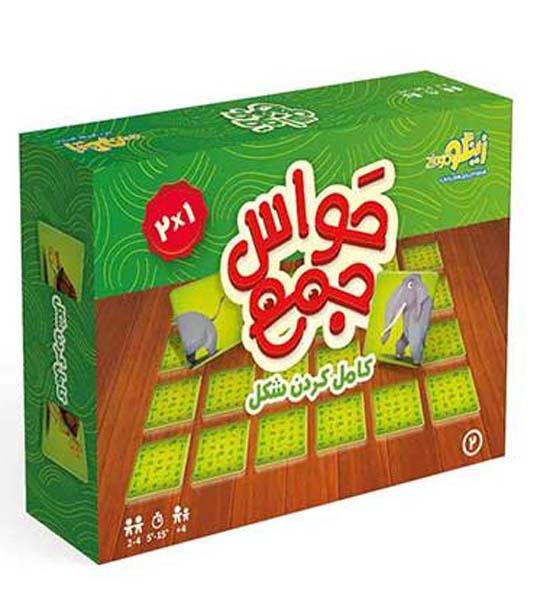 بازی حواس جمع کامل کردن شکل