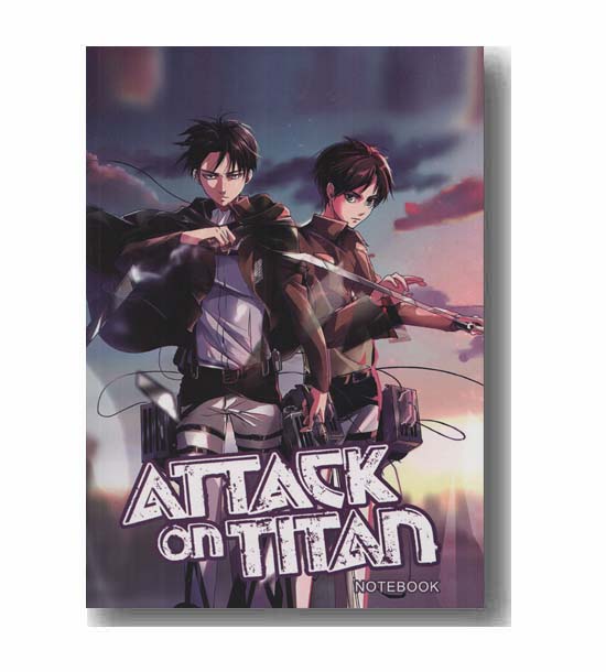 دفتر یادداشت همیشه 511 attack on titan نبرد تایتان ها