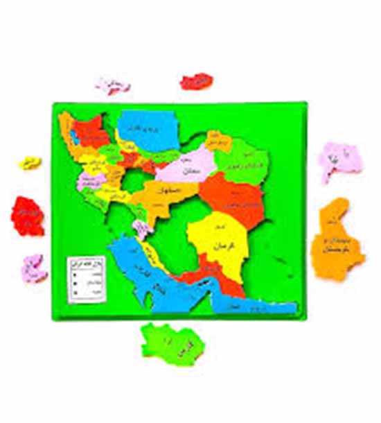 پازل نقشه ایران چی چینک