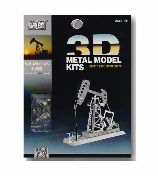 متال پازل دکل چاه نفت کد O21102