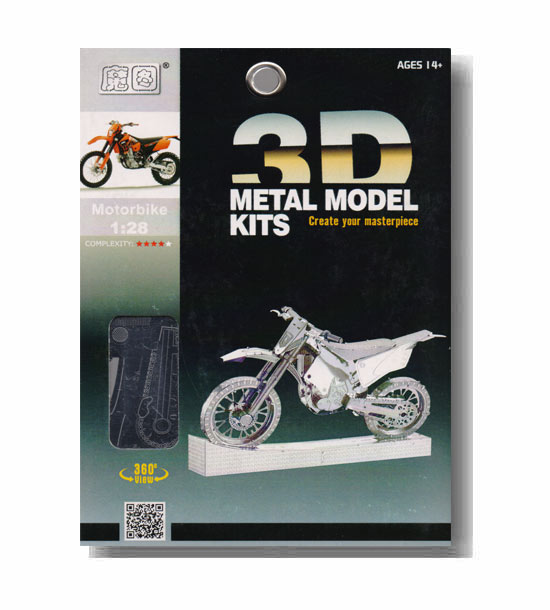 متال پازل موتور سیکلت رالی کد I41111