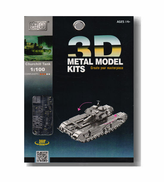 متال پازل تانک چرچیل کد I21113