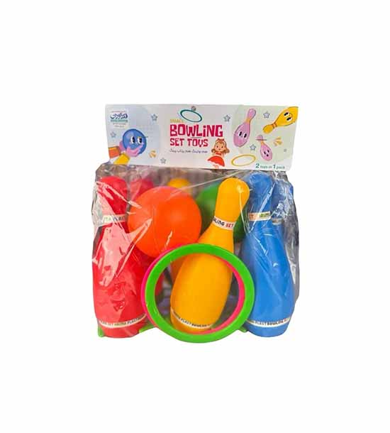 بازی بولینگ و حلقه پرتاب کوچک 0968