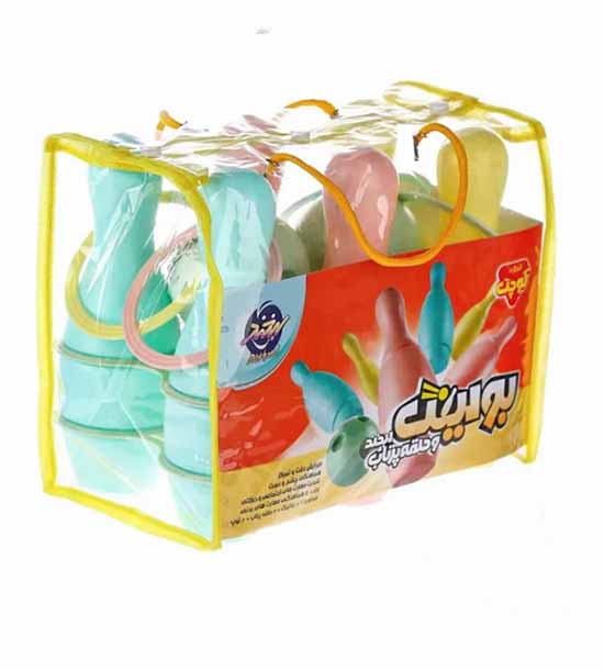 بازی بولینگ و حلقه پرتاب کیفی لبخند 0618