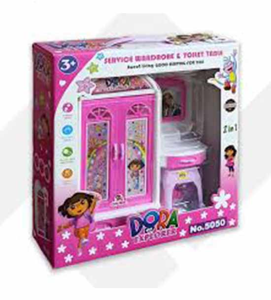 ست میز آرایشی و کمد لباس دورا 5050