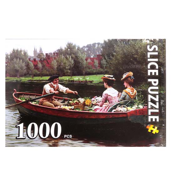 پازل اسلایس 1000 تکه کد 05991 روز بازار