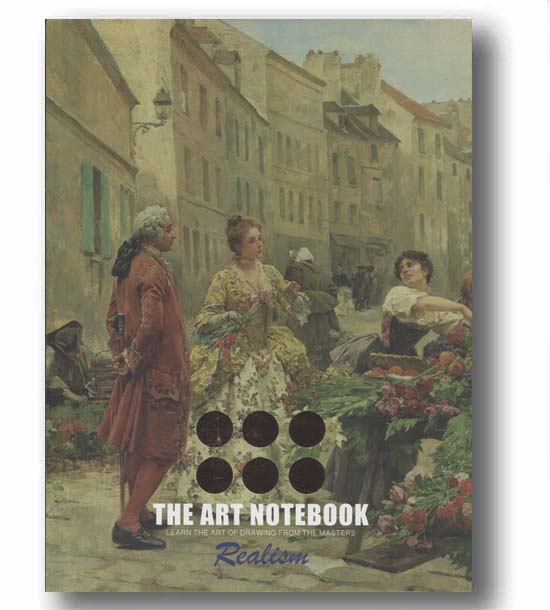 دفتر طراحی رحلی مدل art note book کد 066