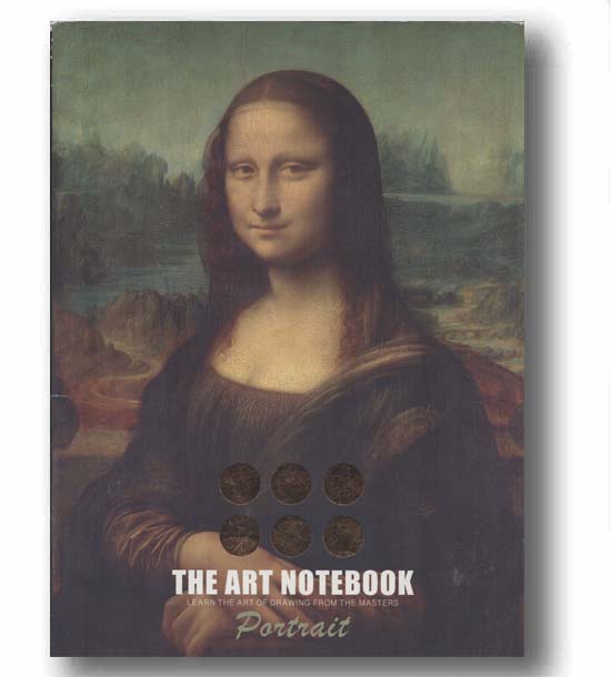 دفتر طراحی رحلی مدل art note book کد 912