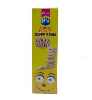 جنگا چوبی شماره دار wiss toy 48 قطعه