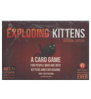 بازی فکری گربه های انفجاری exploding kittens
