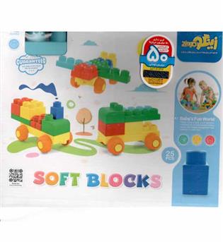 سازه های نرم 25 قطعه soft blocks