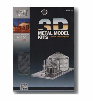 متال پازل معبد پانتئون رم کد B21164