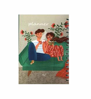 پلنر روزانه دلبر A6 آبرنگ 101432