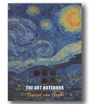 دفتر طراحی رحلی مدل art note book کد 097