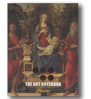 دفتر طراحی رحلی مدل art note book کد 073