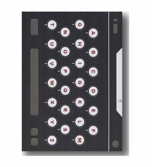دفتر یادداشت رقعی همین retro کیبورد 957