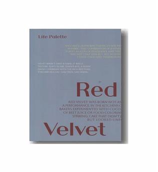 دفتر جیبی کاغذ رنگی همین life palette طرح redvelvet