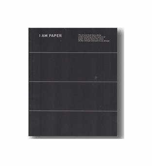 دفتر یادداشت جیبی همین i am paper مشکی 015