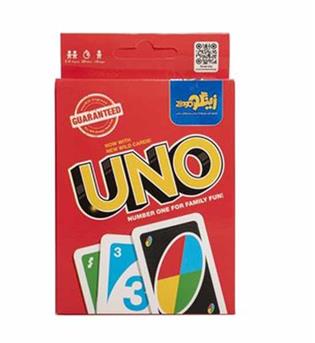 بازی اونو uno 64 کارت 2386