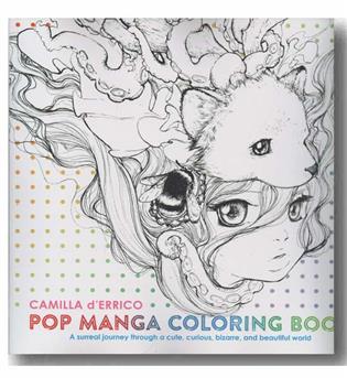 Pop Manga Coloring Book
